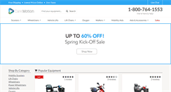 Desktop Screenshot of caremotion.com